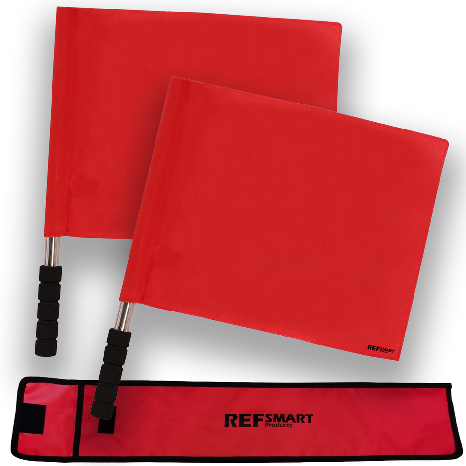 Ref Smart Deluxe Volleyball Flags with Case