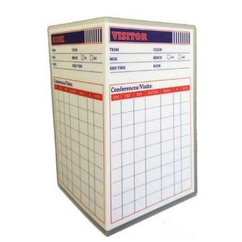 Ref Smart Time Ref Smart Baseball Game Card – Ref Smart Products, Inc